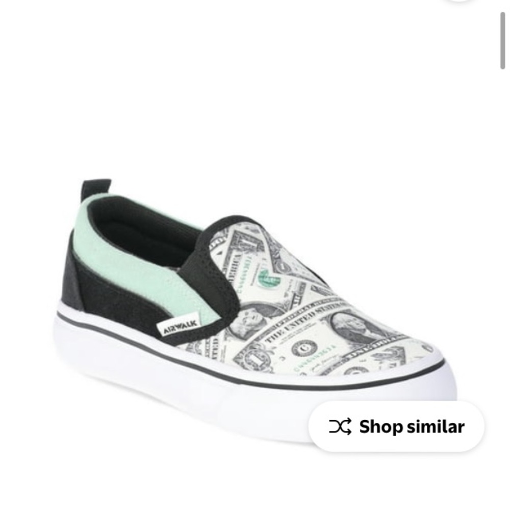 Airwalk Slip Ons Money Shoes